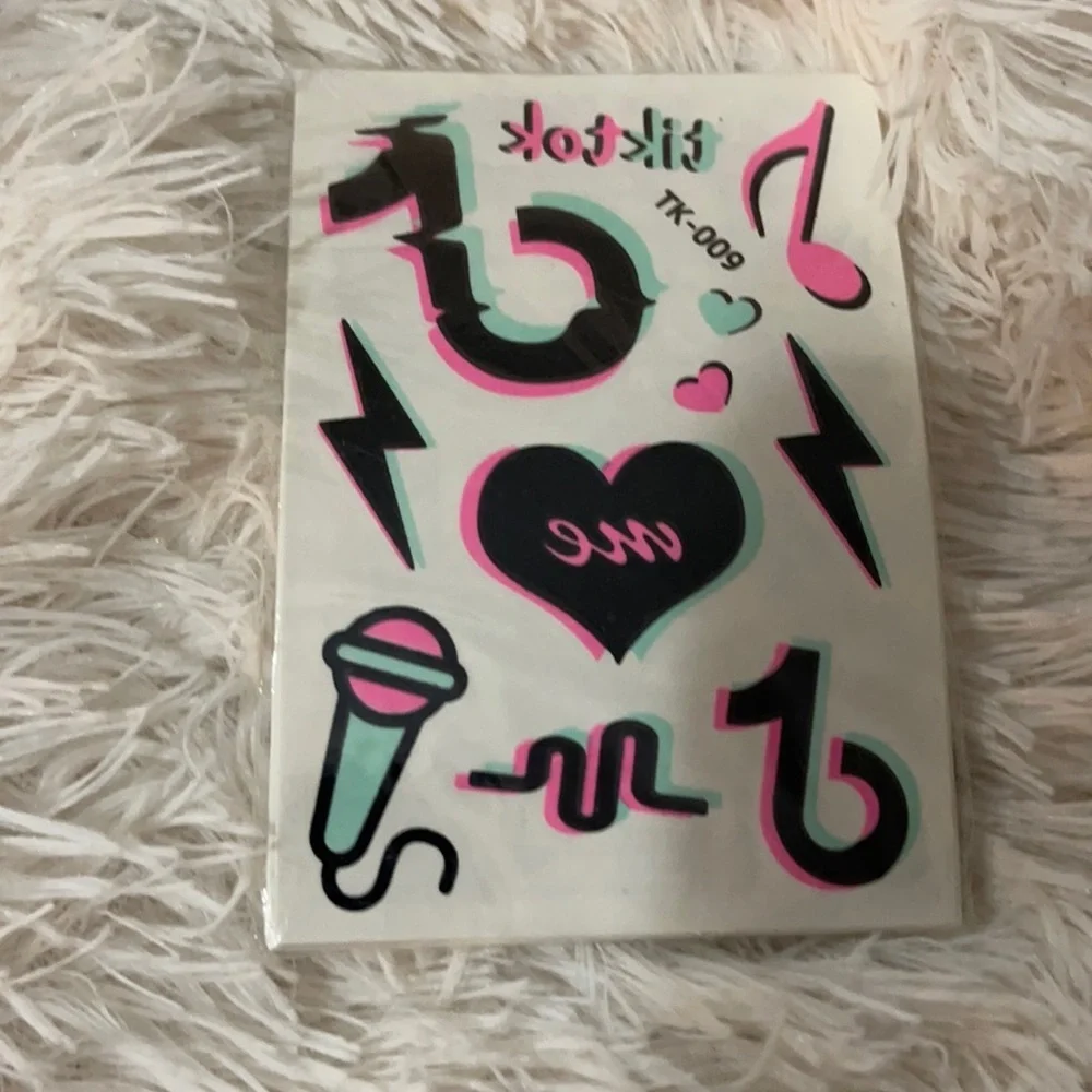 6/$20 New Tik Tok party tattoos